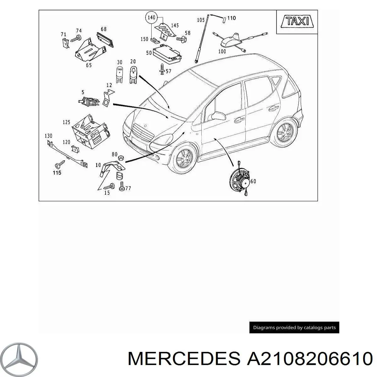  2108206610 Mercedes