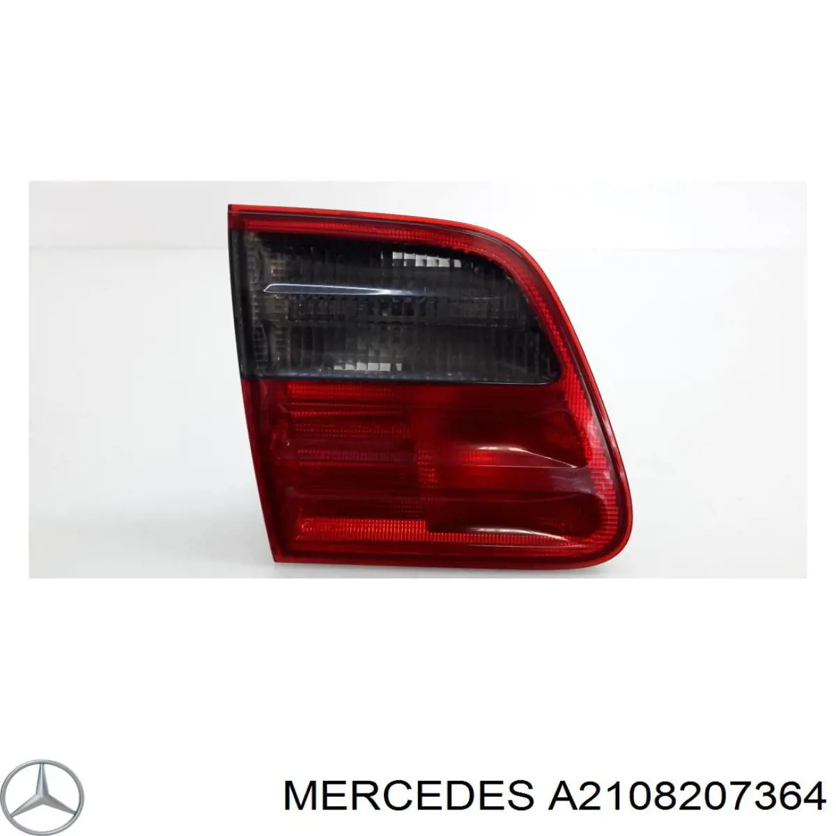 2108207364 Mercedes lanterna traseira esquerda interna