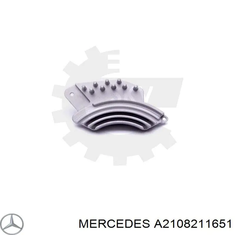 2108206410 Mercedes resistor (resistência de ventilador de forno (de aquecedor de salão))