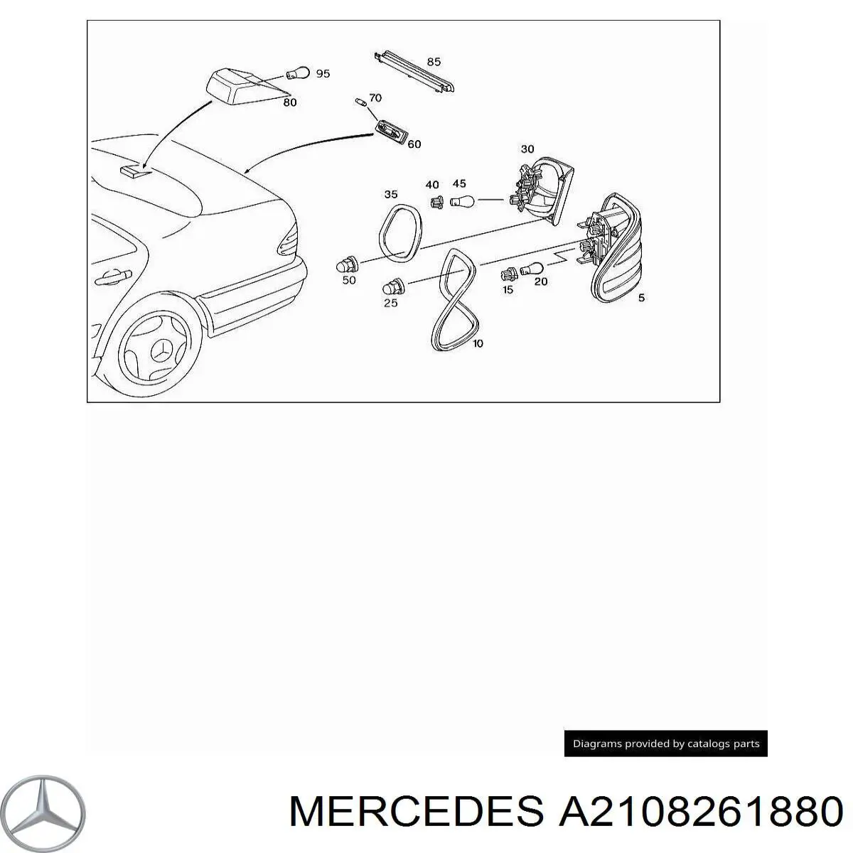 A2108261880 Mercedes 