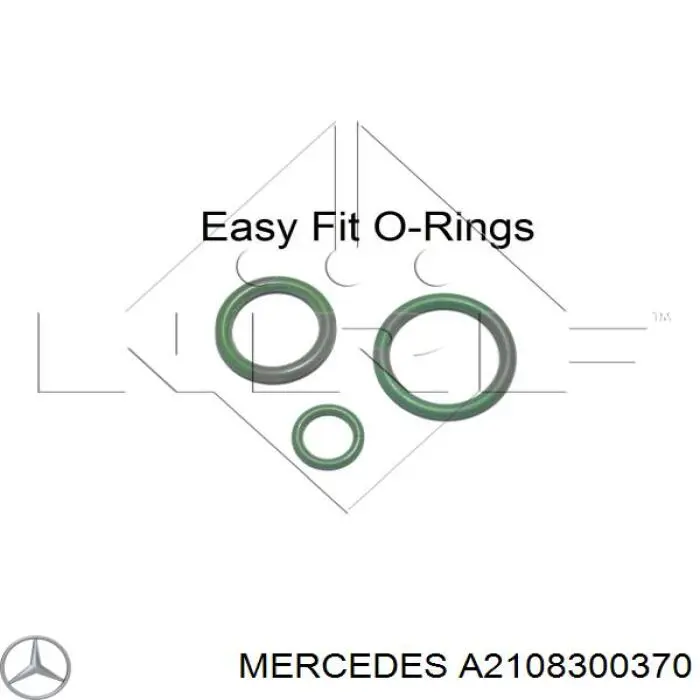 Радиатор кондиционера A2108300370 Mercedes