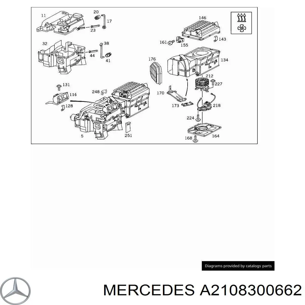 A2108300662 Mercedes 