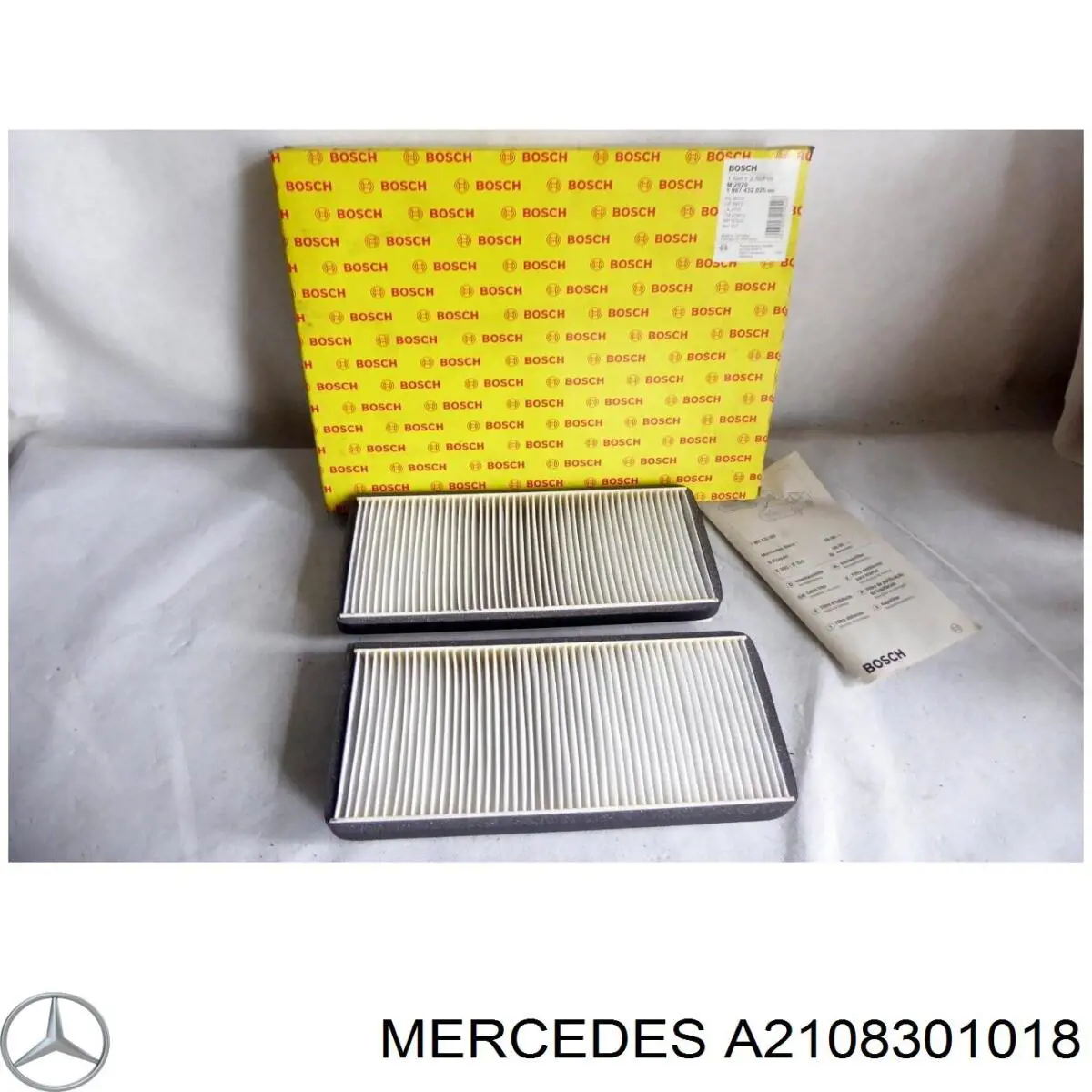 Купить A2108301018 Mercedes Фильтр салона угольный