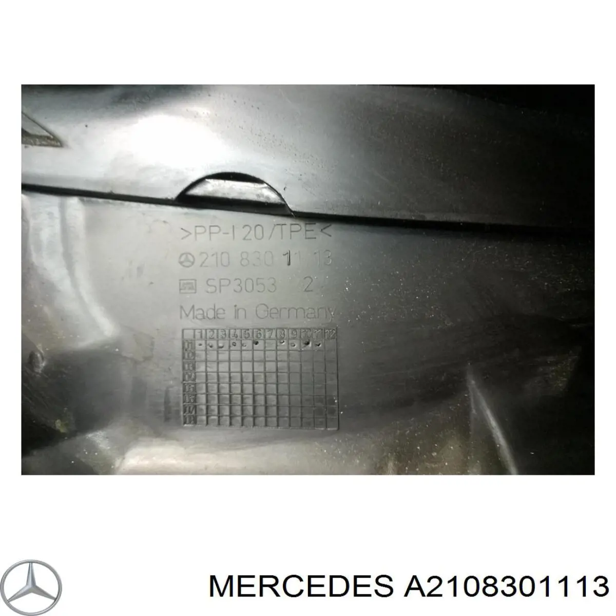 Купить 2108301113 Mercedes Водосток лобового стекла, жабо