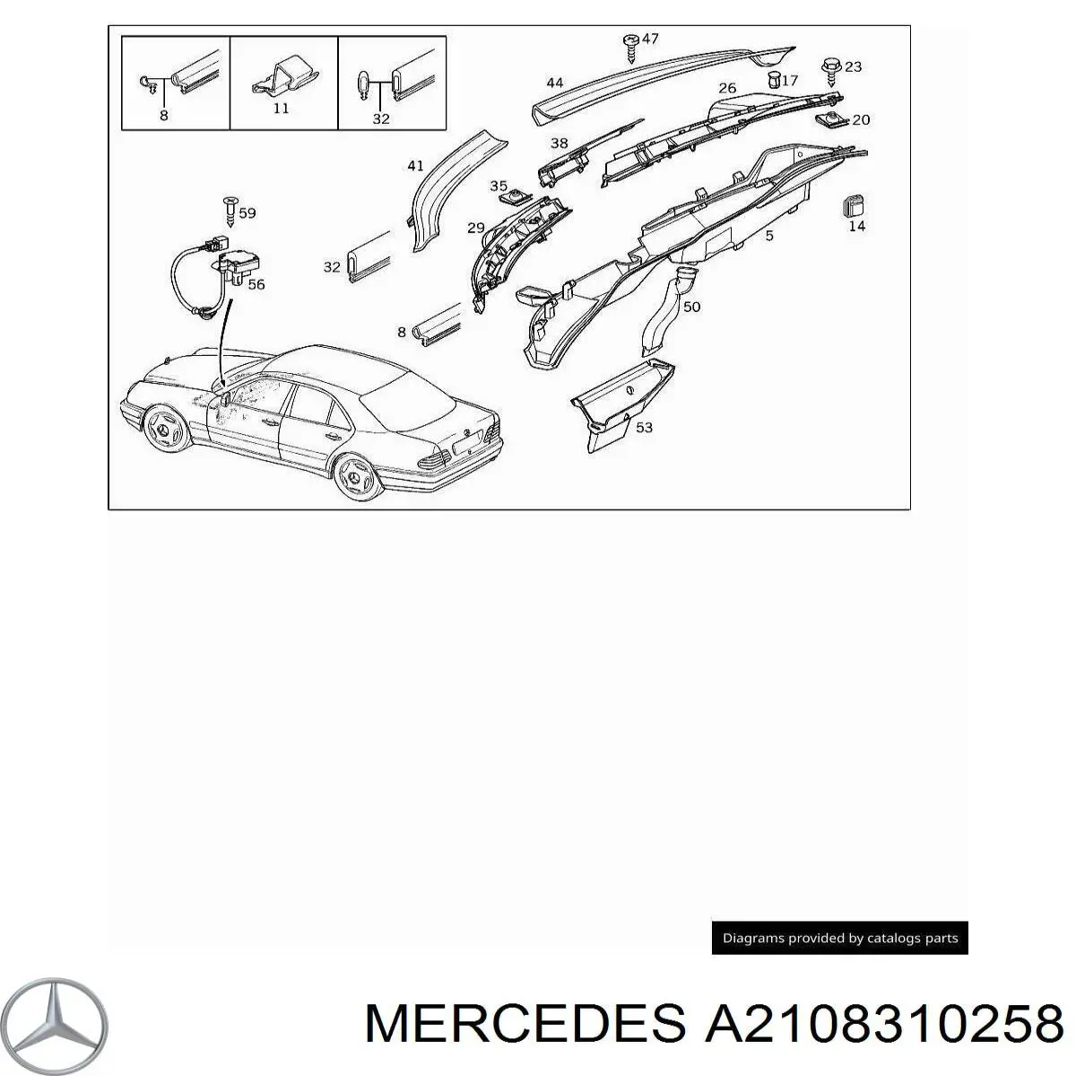  2108310858 Mercedes