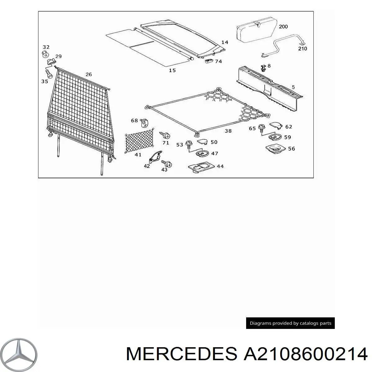  A2108600214 Mercedes