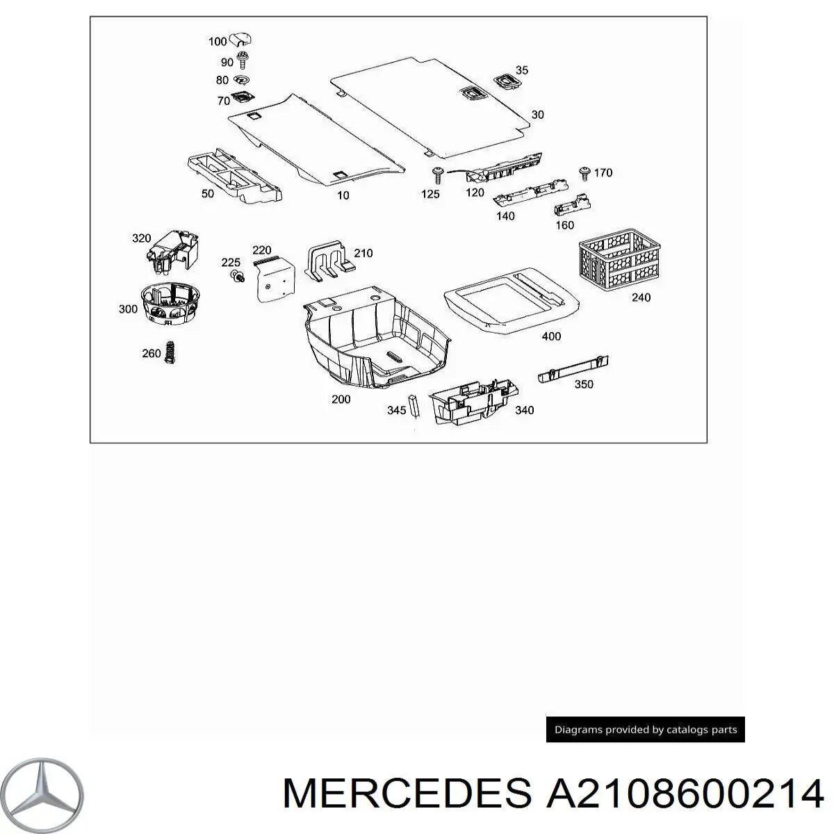  Mercedes A2108600214 цена, от 2.53 USD