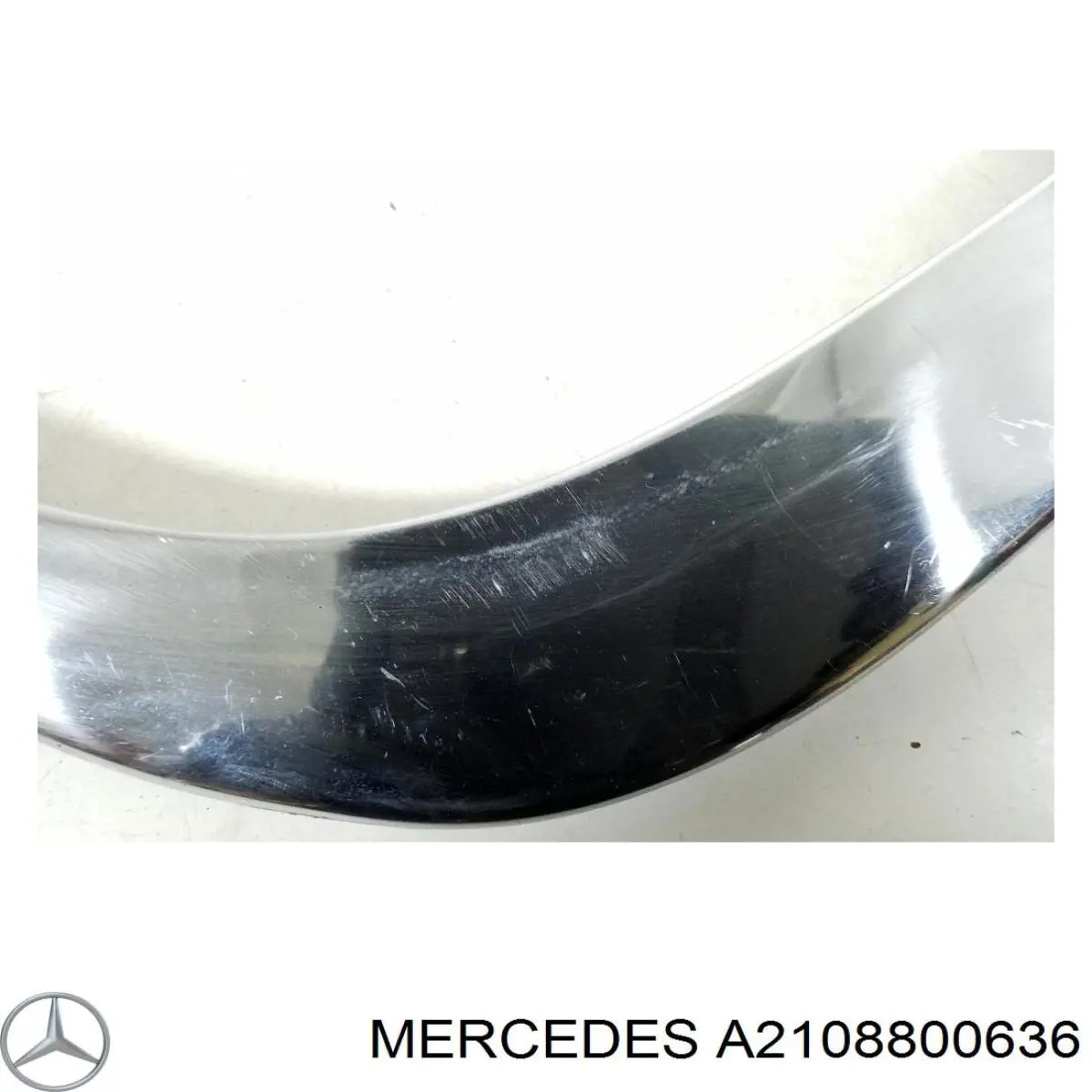 Молдинг бампера переднего правый Mercedes A2108800636 цена, от 13.94 USD