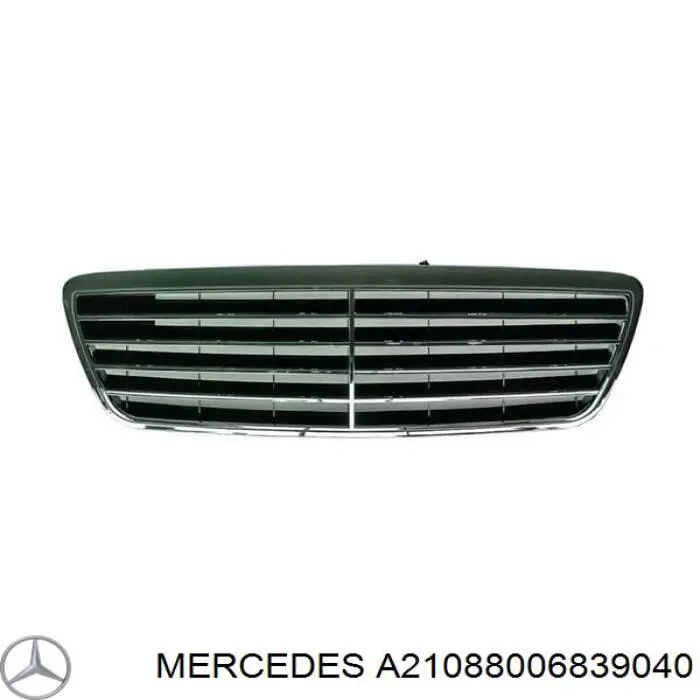 A21088006839040 Mercedes решетка радиатора