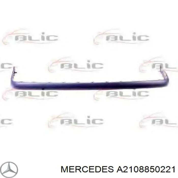 A2108850221 Mercedes накладка бампера заднего центральная