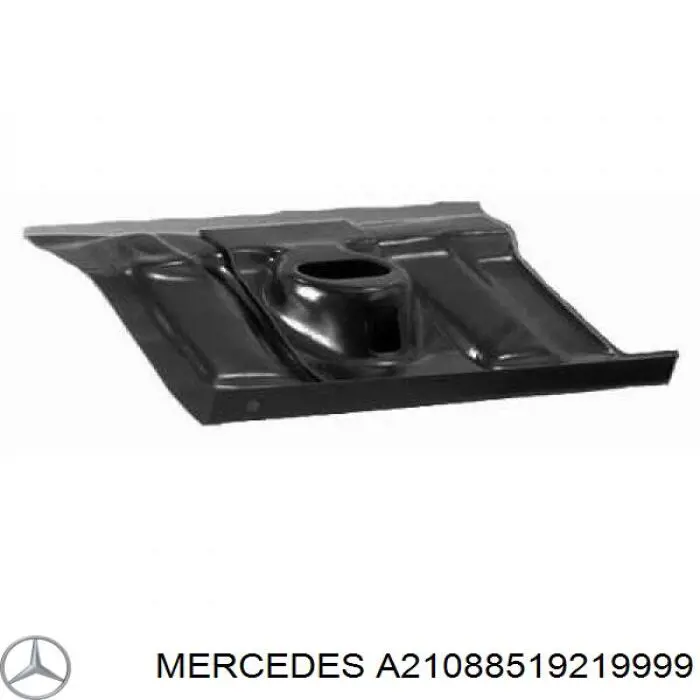 Накладка бампера переднего левая A21088519219999 Mercedes