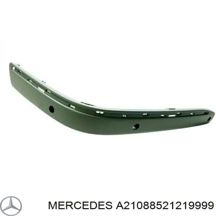 Накладка бампера переднего левая A21088521219999 Mercedes