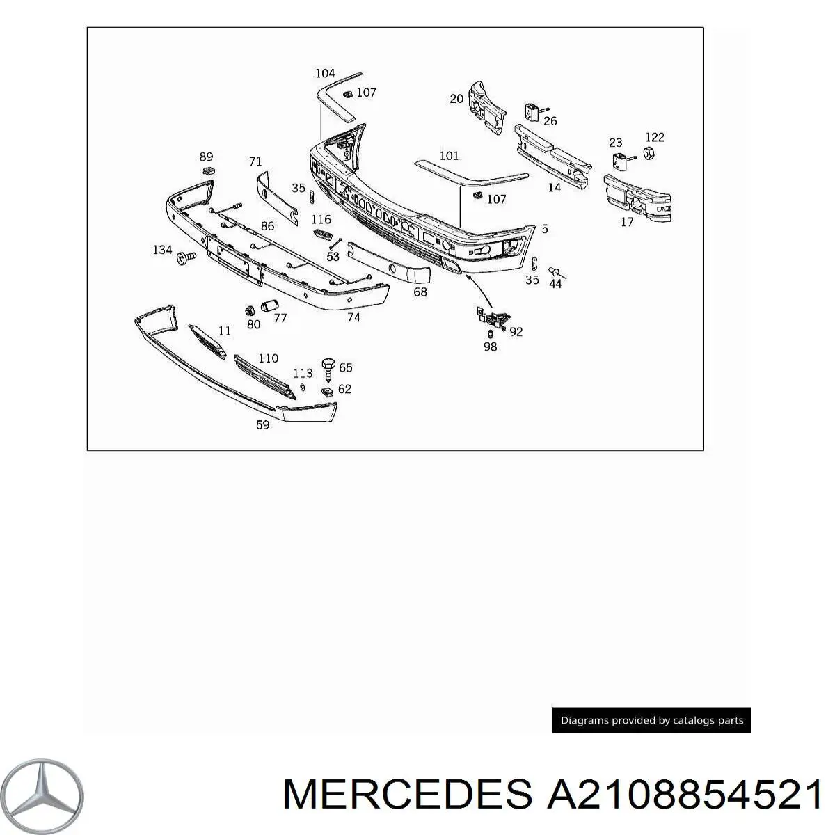 2108854521 Mercedes 