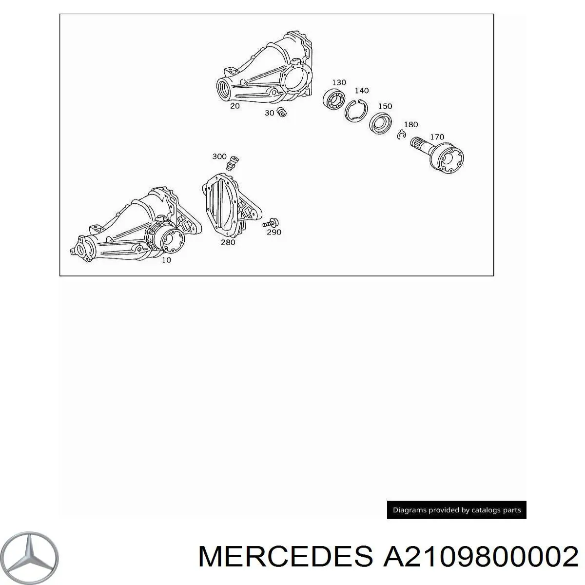  A2109800002 Mercedes