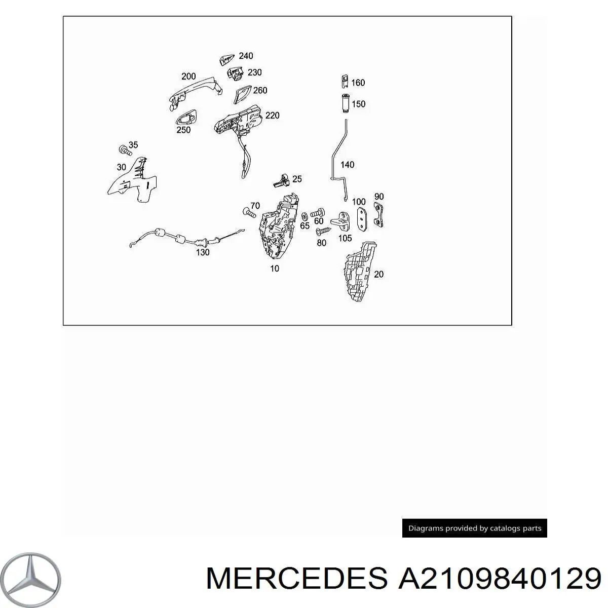 A2109840129 Mercedes 