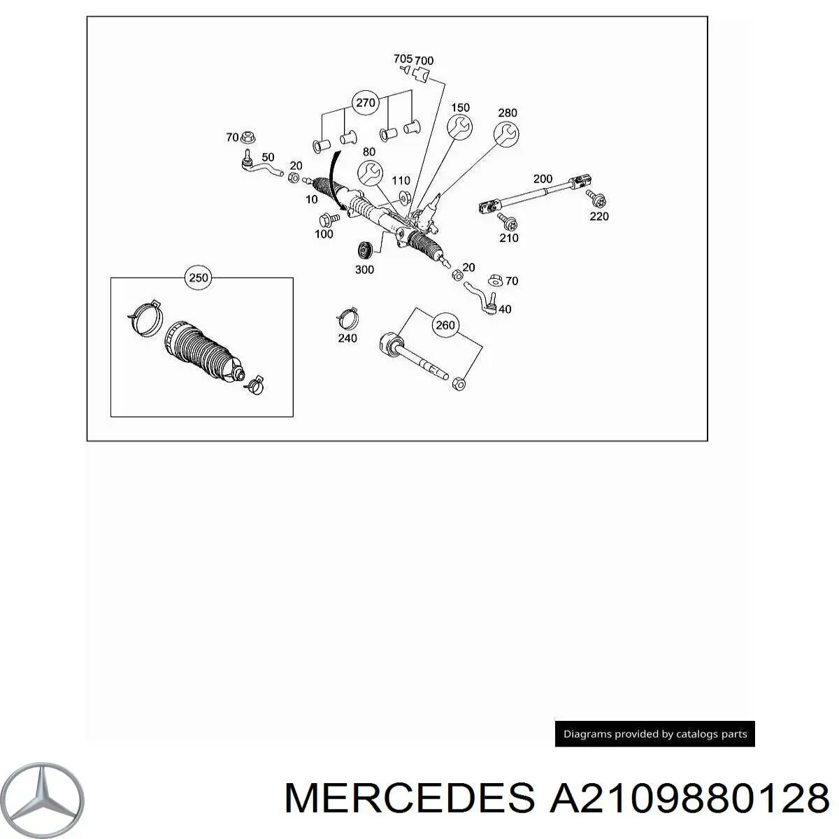 A2109880128 Mercedes 