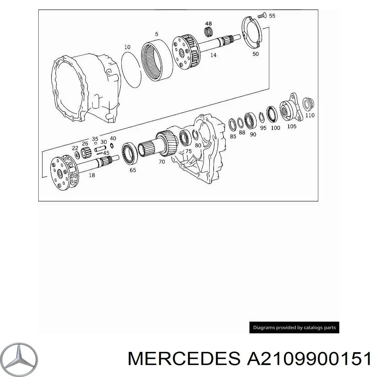  Mercedes A2109900151 цена, от 6.62 USD