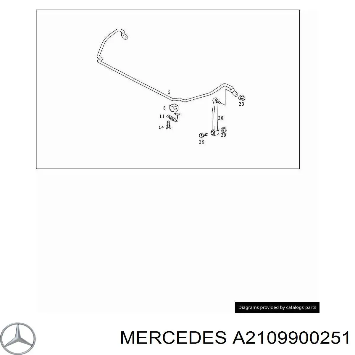 2109900251 Mercedes 