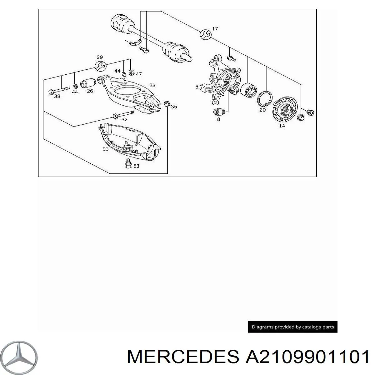 A2019902201 Mercedes 