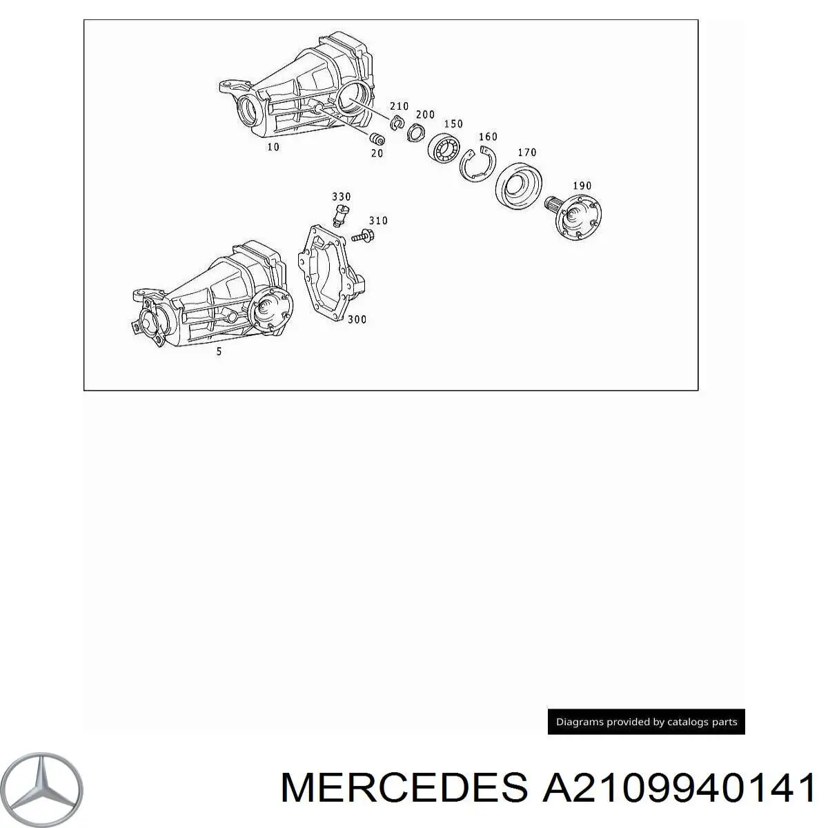  A2109940141 Mercedes