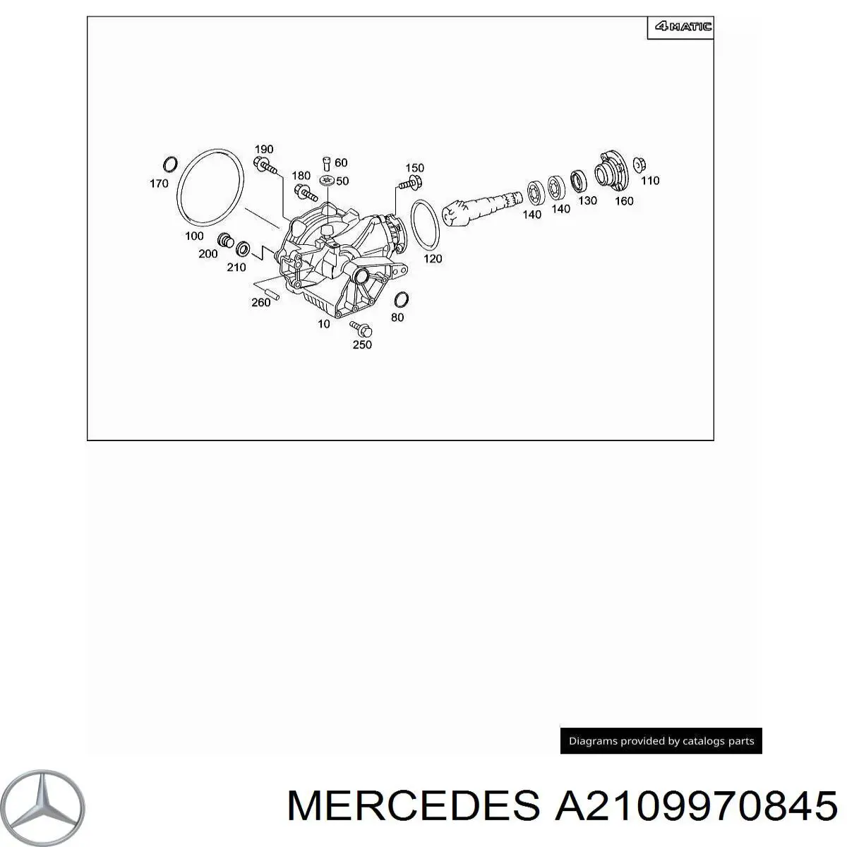  A2109970845 Mercedes