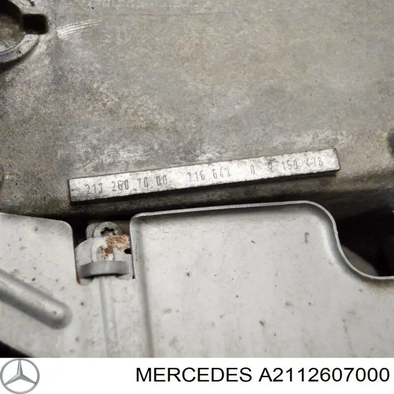 A211260700080 Mercedes caixa de mudança montada (caixa mecânica de velocidades)