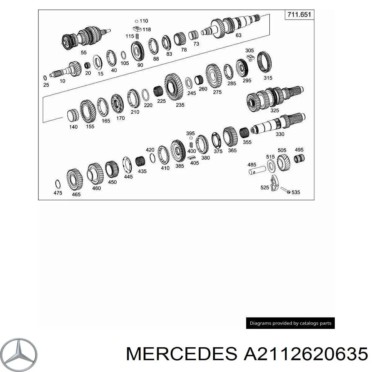 A2112620635 Mercedes 