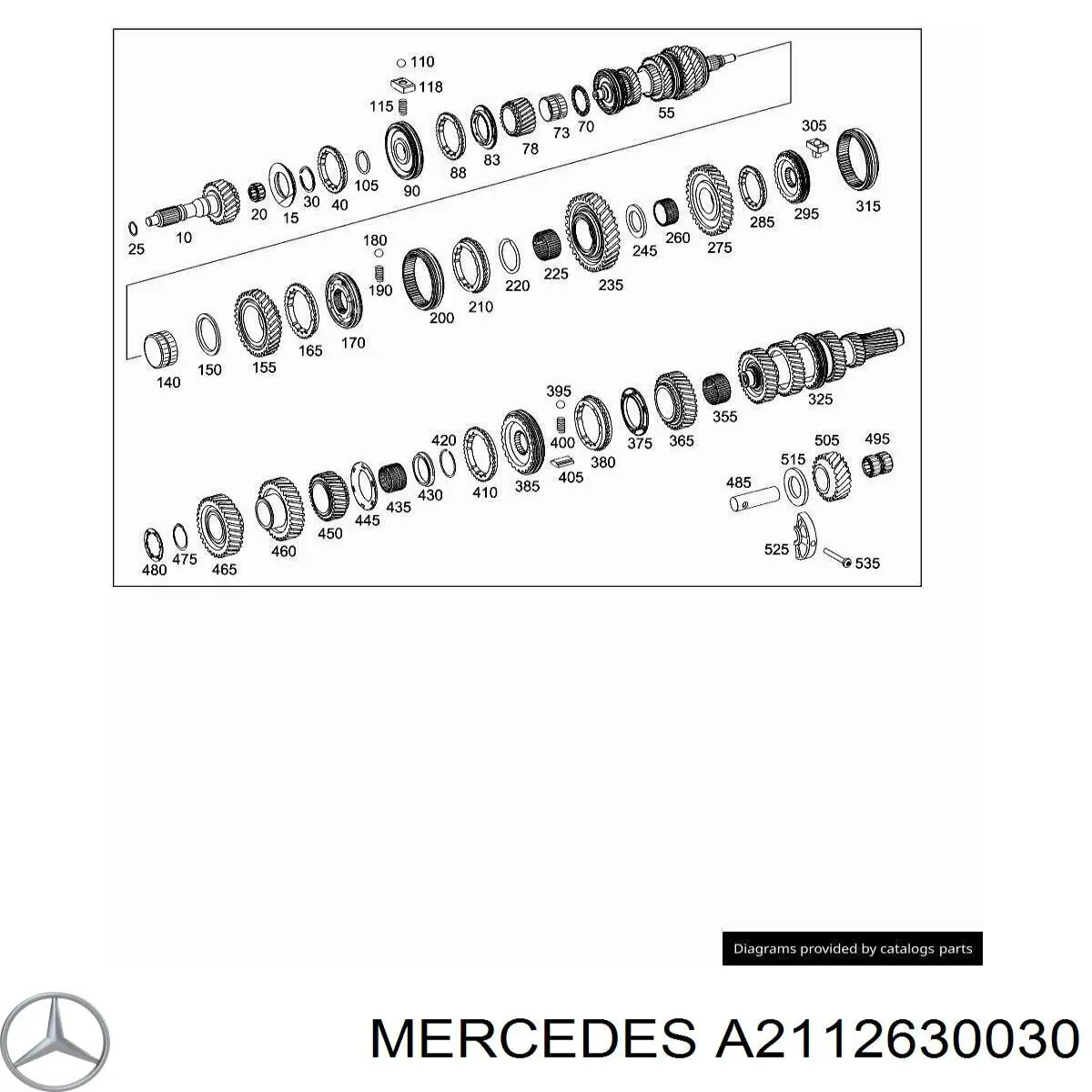  A2112630030 Mercedes