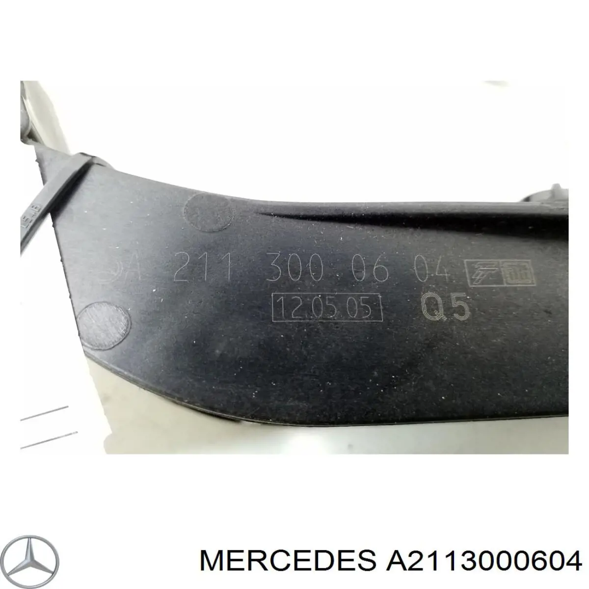 Pedal de gás (de acelerador) A2113000604 Mercedes