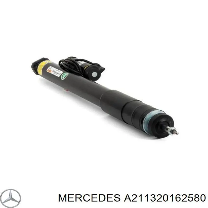 A211320162580 Mercedes coxim pneumático (suspensão de lâminas pneumática do eixo traseiro)