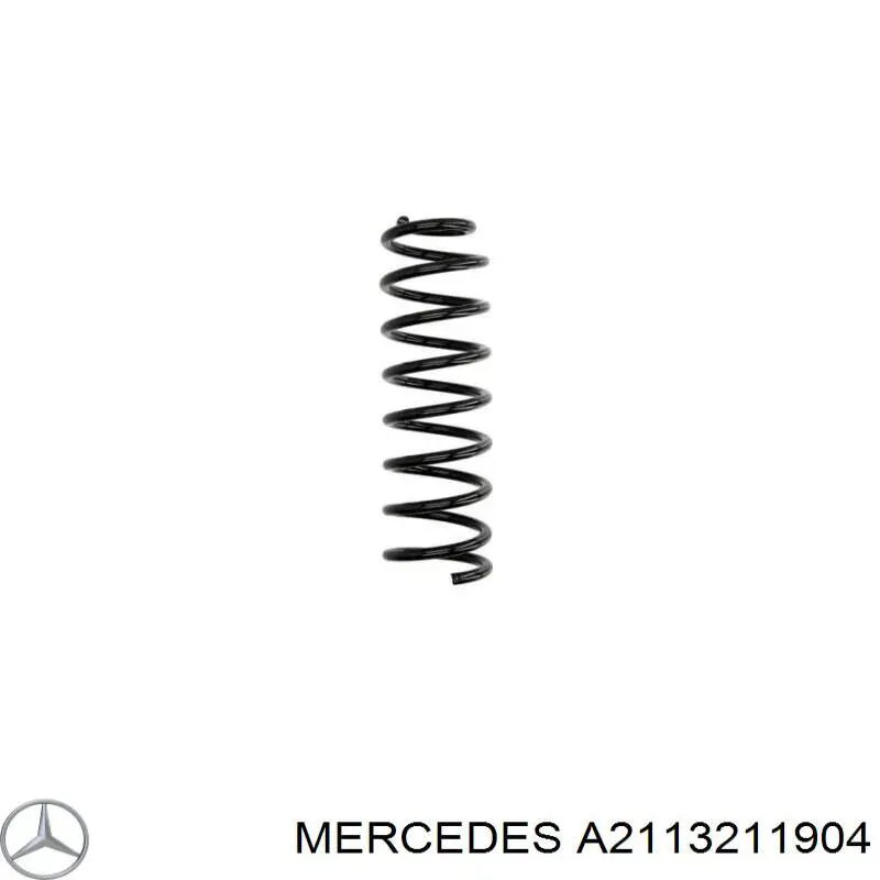 A2113211904 Mercedes пружина передняя