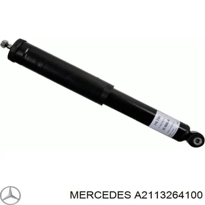 A2113264100 Mercedes amortecedor traseiro