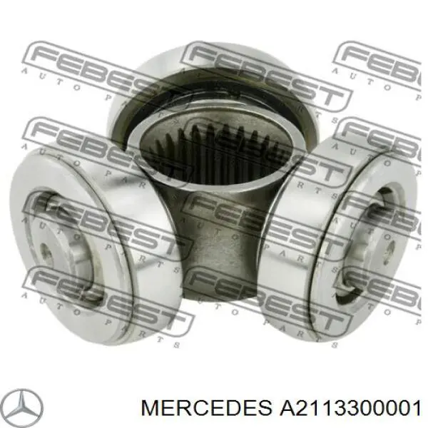 Левая полуось A2113300001 Mercedes