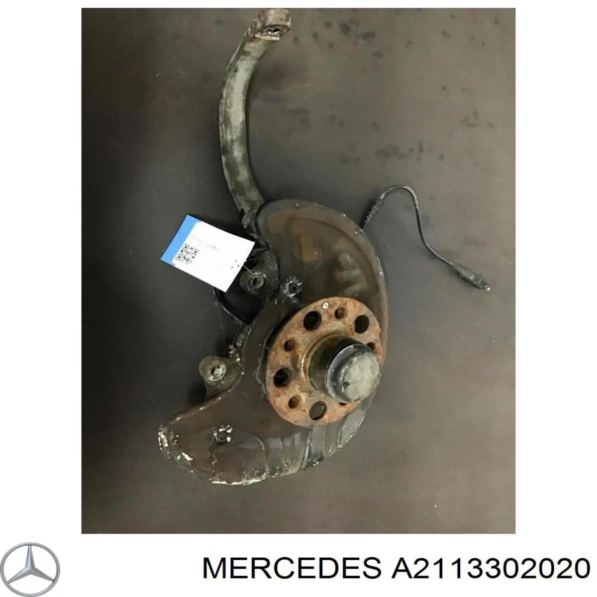 2113302020 Mercedes цапфа (поворотный кулак передний левый)