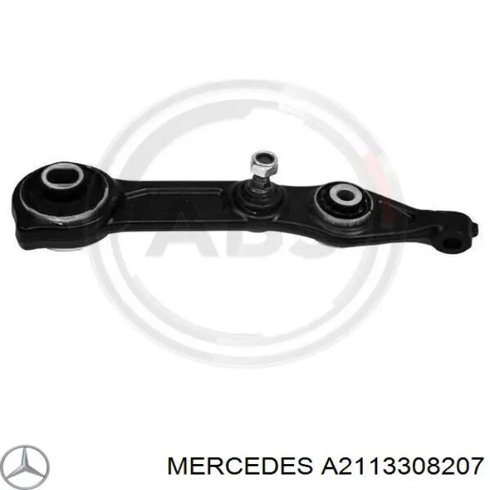 A2113308207 Mercedes braço oscilante inferior direito de suspensão dianteira