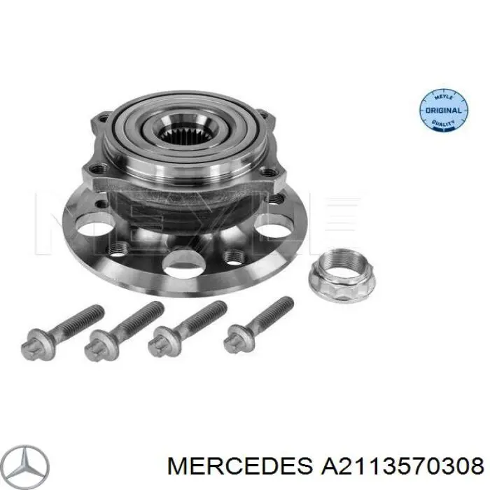 Подшипники задней ступицы Mercedes A2113570308 цена, от 33.33 USD