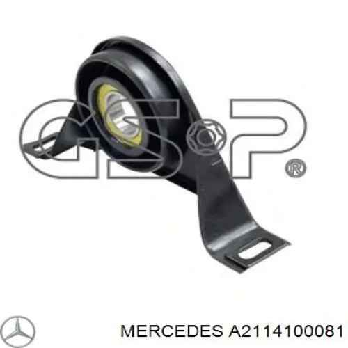 Муфта подвесного подшипника карданного вала Mercedes A2114100081