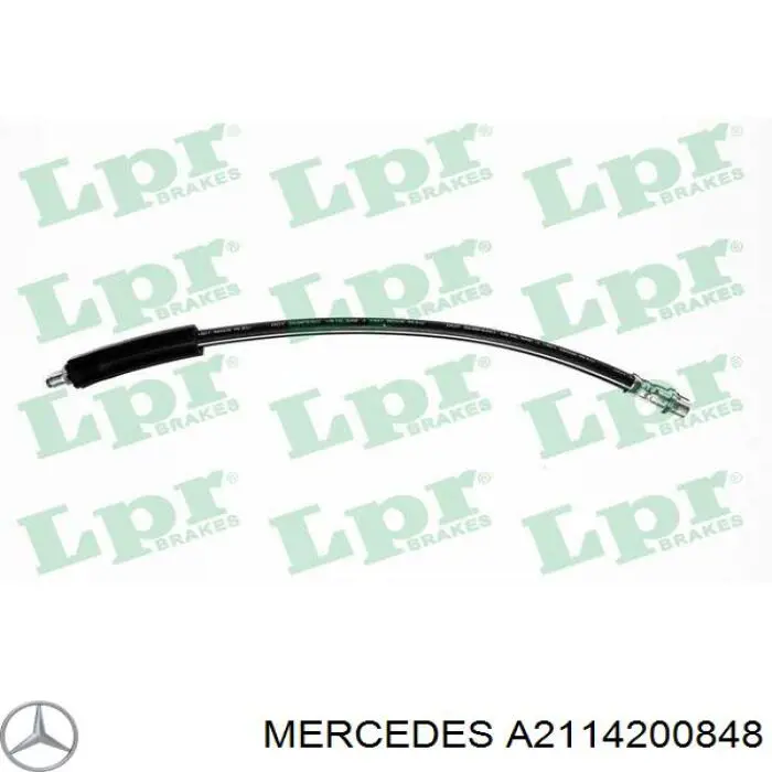 Купить A2114200848 Mercedes Шланг тормозной передний