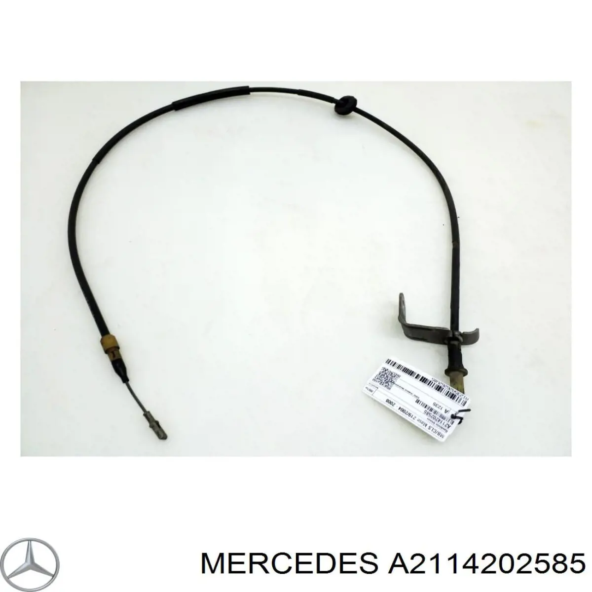A2114202585 Mercedes трос ручного тормоза задний левый