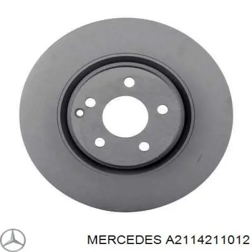 Передние тормозные диски A2114211012 Mercedes