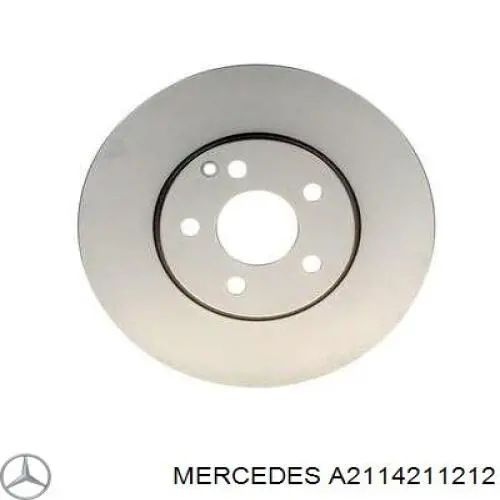 Передние тормозные диски A2114211212 Mercedes