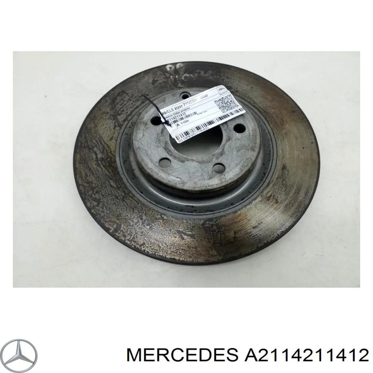 A2114211412 Mercedes диск тормозной передний
