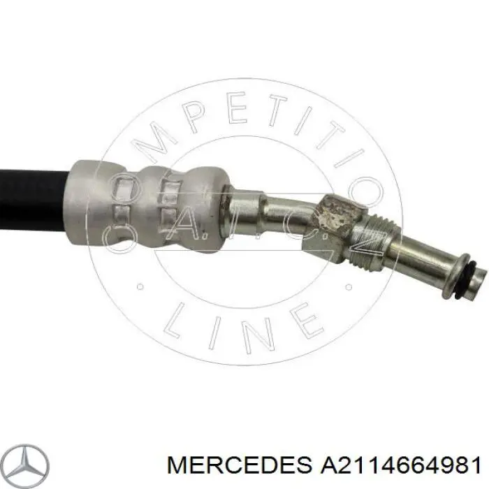 Купить A2114664981 Mercedes Шланг ГУР высокого давления