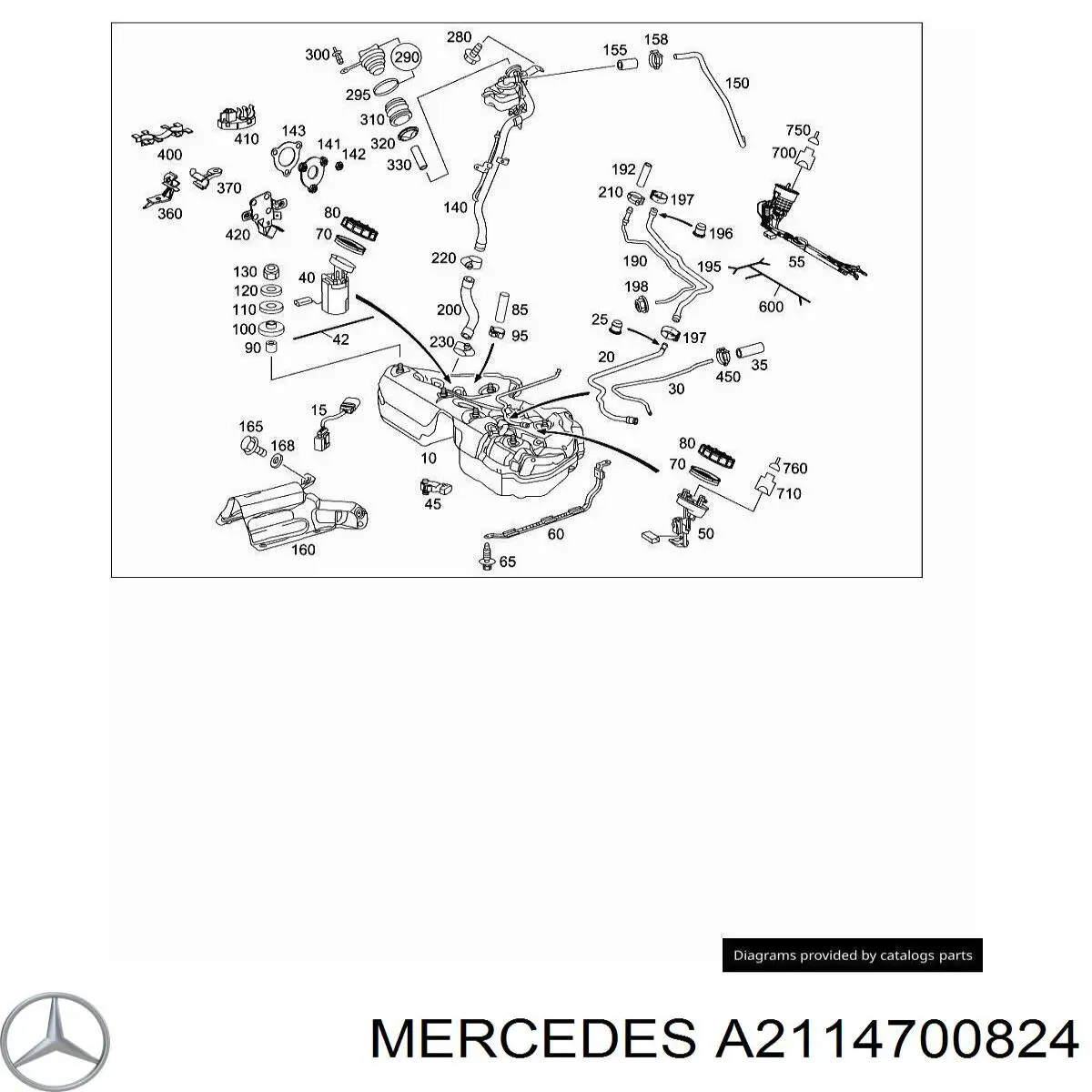  A2114700824 Mercedes
