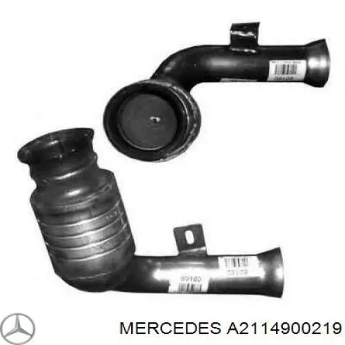 Каталитический нейтрализатор отработавших газов Mercedes A2114900219 цена, от 222.00 USD