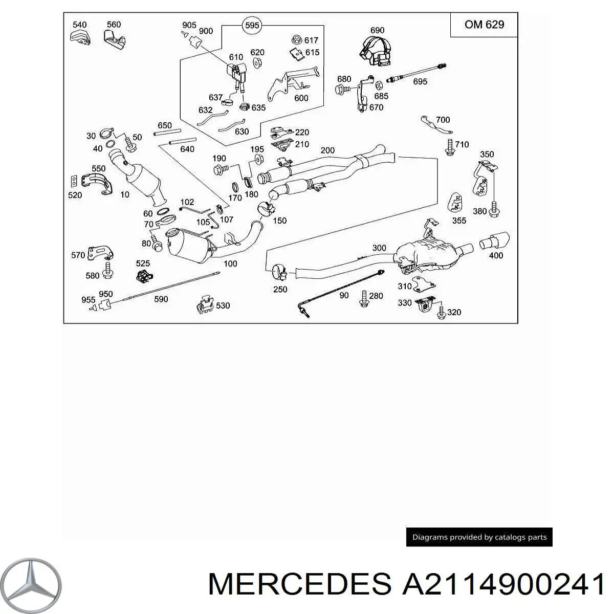 A2114900241 Mercedes 