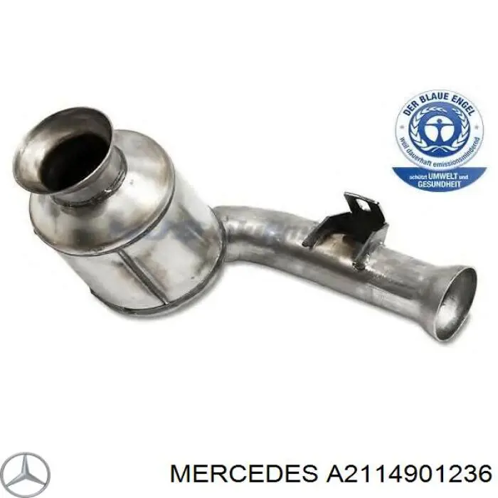 Купить A2114901236 Mercedes Преобразователь отработавших газов
