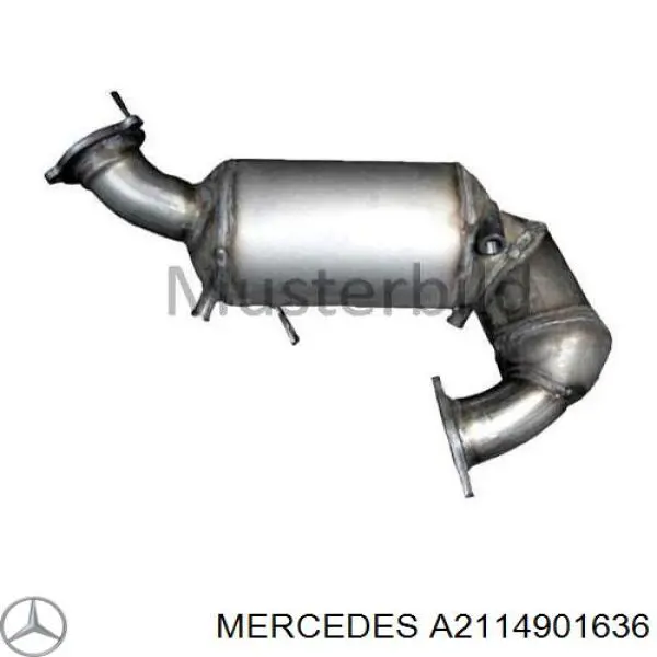 Катализатор A2114900314 Mercedes