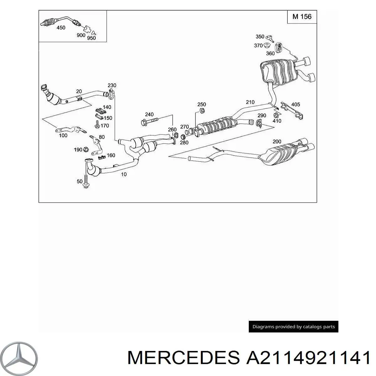 Купить A2114921141 Mercedes 