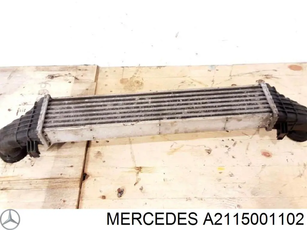 A2115001102 Mercedes radiador de intercooler